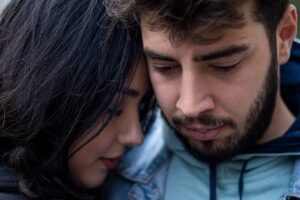close-up-shot-of-a-couple-together